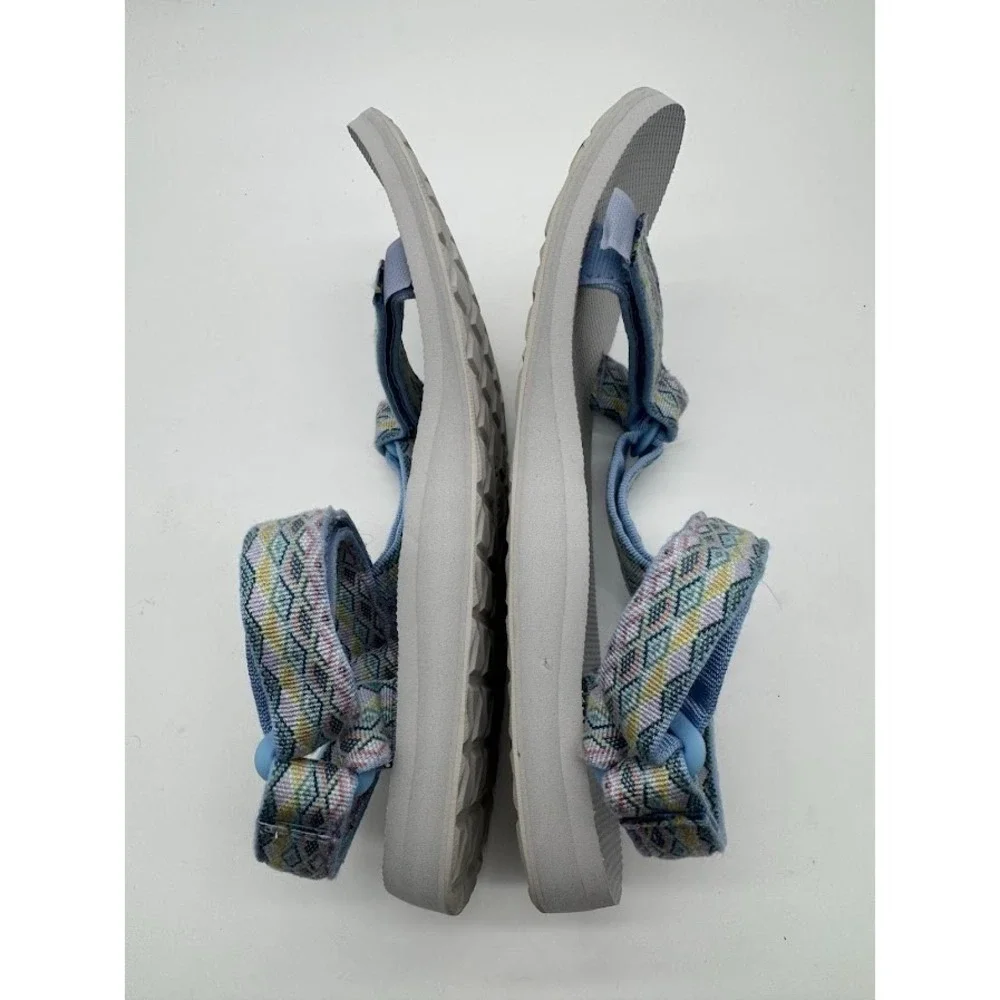 Teva Miramar Fade Sage Multi Colored Women Sandals Summer Outdoor‎ US 10